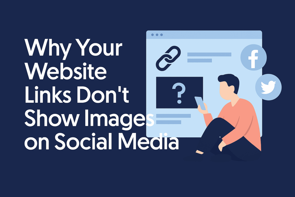 Why Your Website Links Don’t Show Images on Social Media